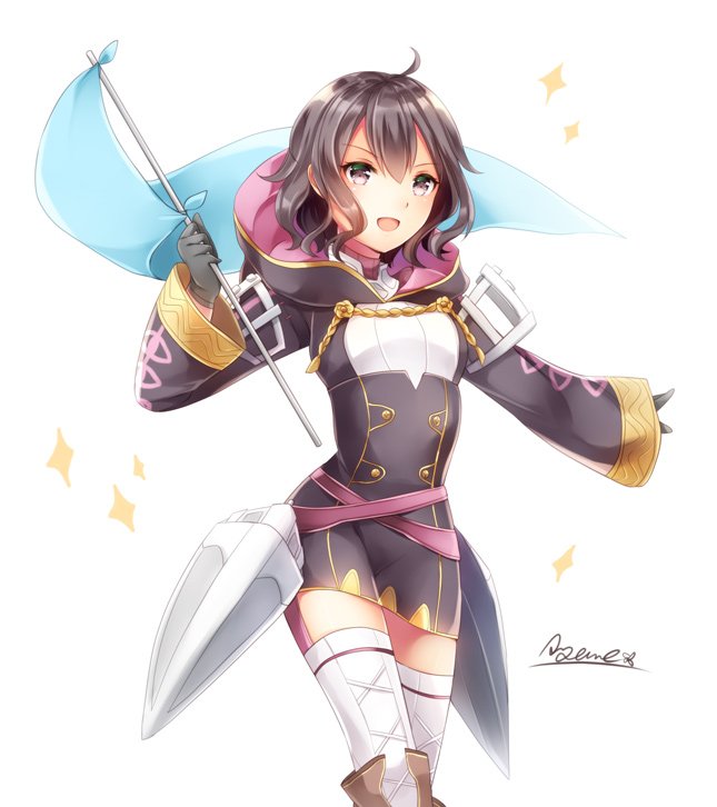 female morgan (fire emblem and 2 more) drawn by ayame_(norie11)