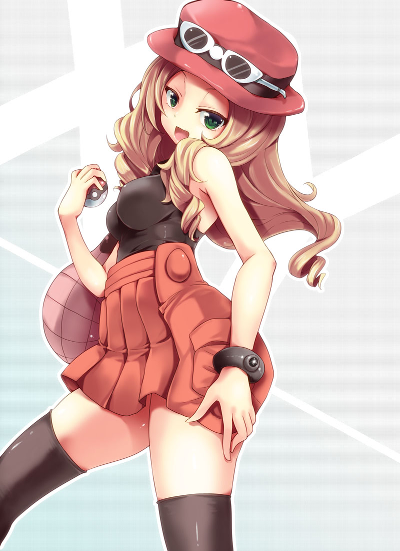 serena (pokemon and 1 more) drawn by yuki_usagi_(snowcanvas)