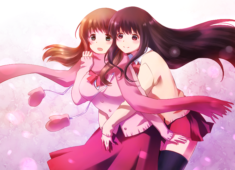 matsumi kuro and matsumi yuu (saki and 1 more) drawn by ha1214