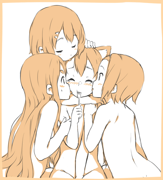 nakano azusa, hirasawa yui, tainaka ritsu, and kotobuki tsumugi (k-on!) drawn by hamao