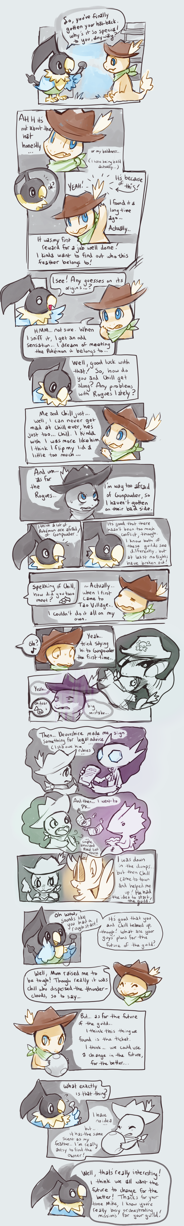 charmander, sableye, minccino, chatot, gabite, and 3 more (pokemon and 1 more) drawn by glitchedpuppet