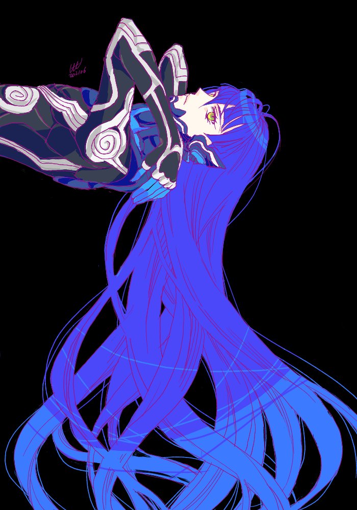protagonist (shin megami tensei and 1 more) drawn by asyagi
