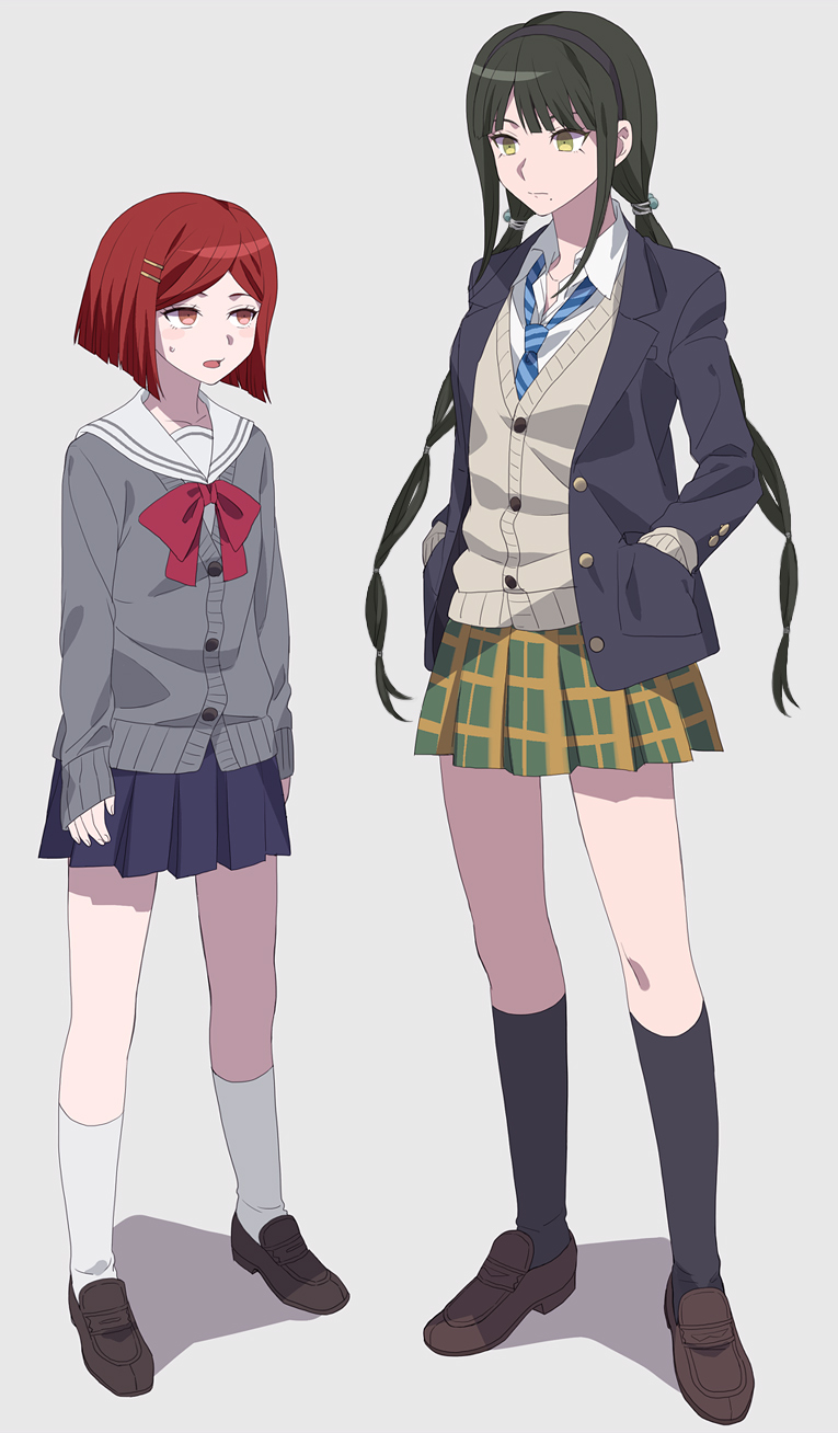 yumeno himiko and chabashira tenko (danganronpa and 1 more) drawn by okuragon