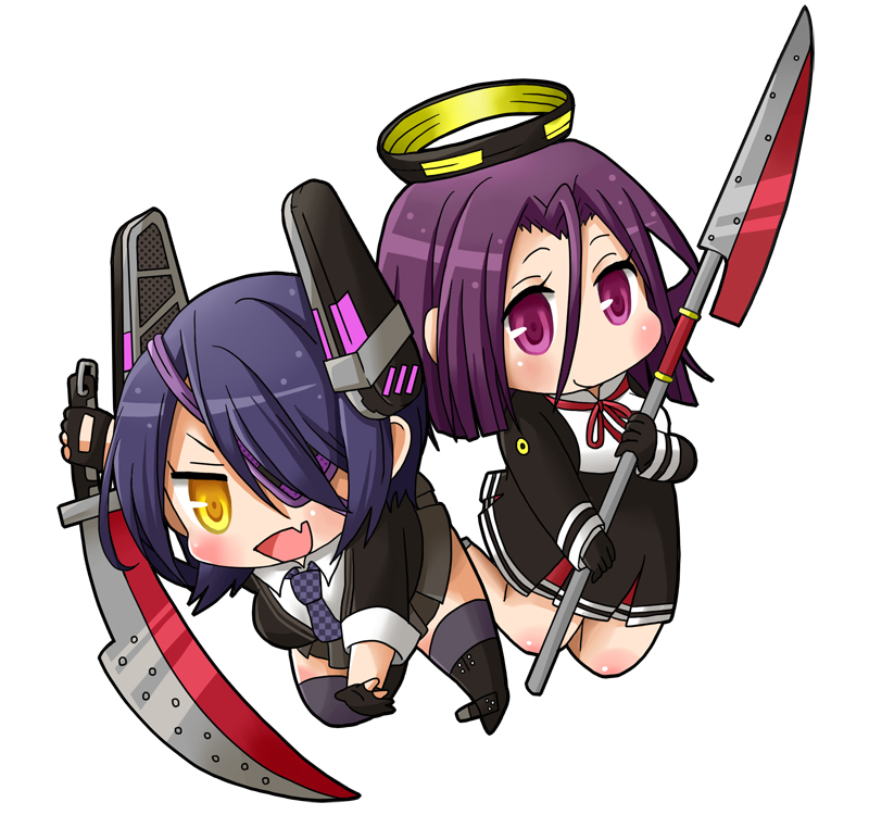 tenryuu and tatsuta (kantai collection) drawn by sirosori