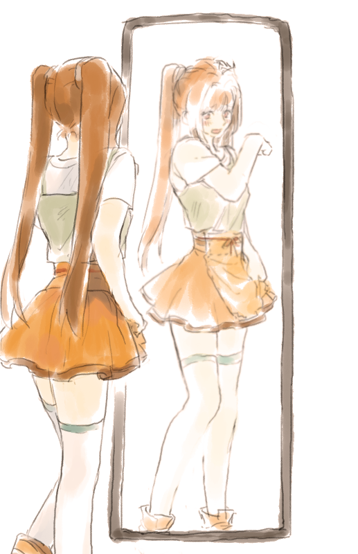 estelle bright (eiyuu densetsu and 1 more) drawn by gaha_(charat08)