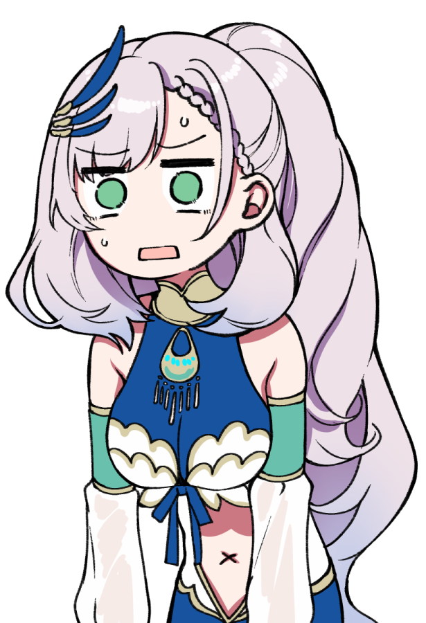 pavolia reine (hololive and 1 more) drawn by pochi_(pochi-goya)