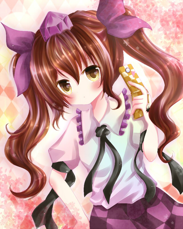himekaidou hatate (touhou) drawn by murasaki_(murasakiiro_no_yoru)