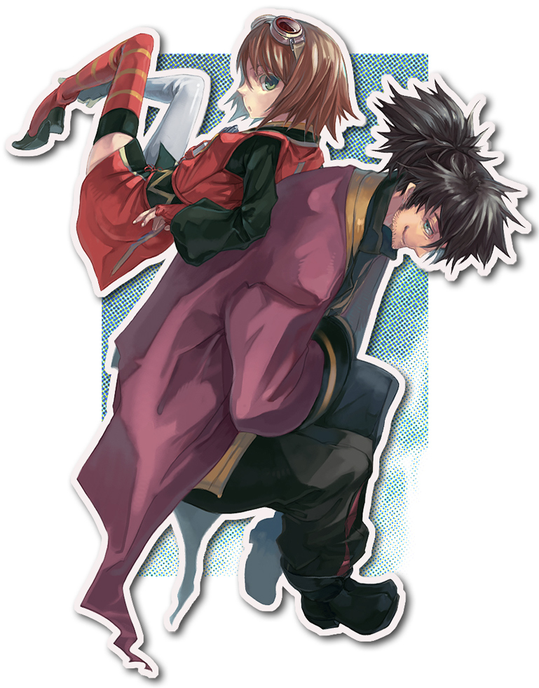 rita mordio and raven (tales of and 1 more) drawn by rikuhara_mitsuji