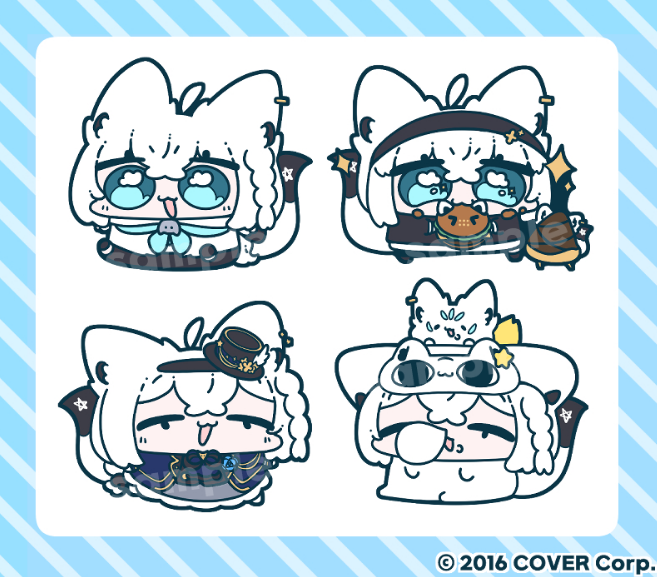 shirakami fubuki, sukonbu, oruyanke, and nejima kitsune (hololive) drawn by yananang
