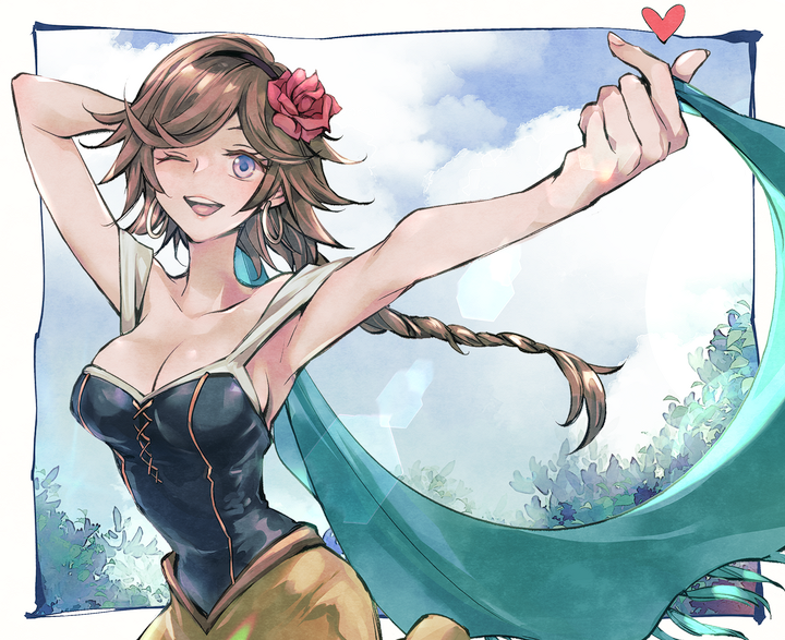 agnea bristarni (octopath traveler and 1 more) drawn by grel_(r6hgvu5)