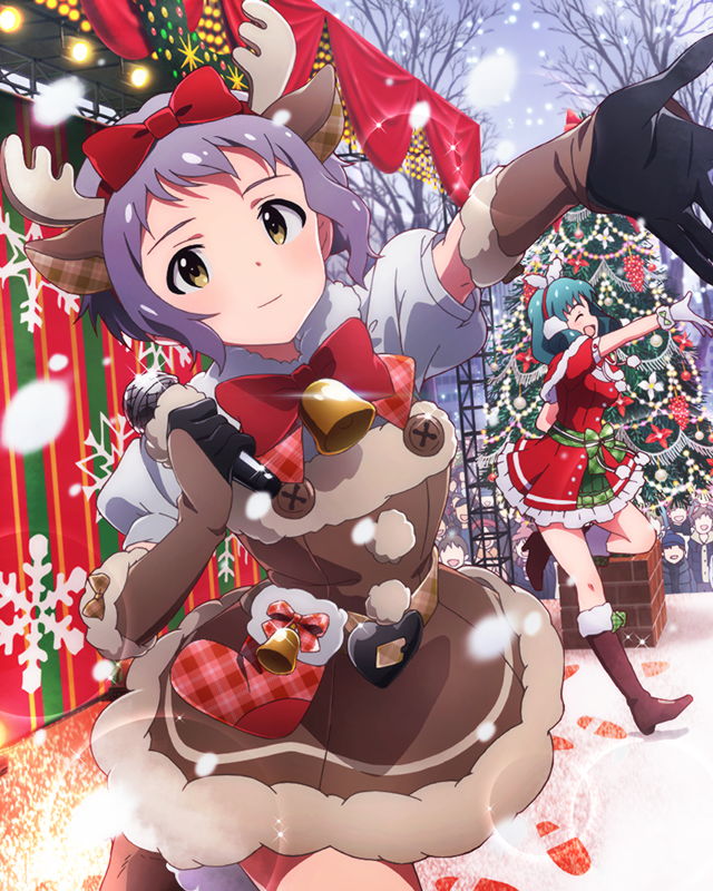 makabe mizuki and tokugawa matsuri (idolmaster and 1 more)