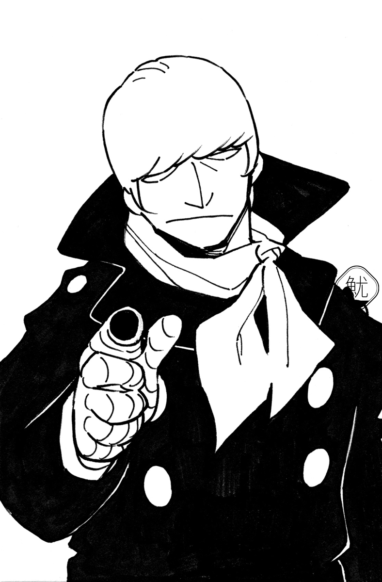 albert heinrich (cyborg 009) drawn by sorges