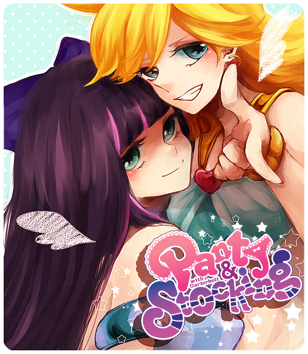 stocking and panty (panty & stocking with garterbelt) drawn by takahashi_(te6-6ba)