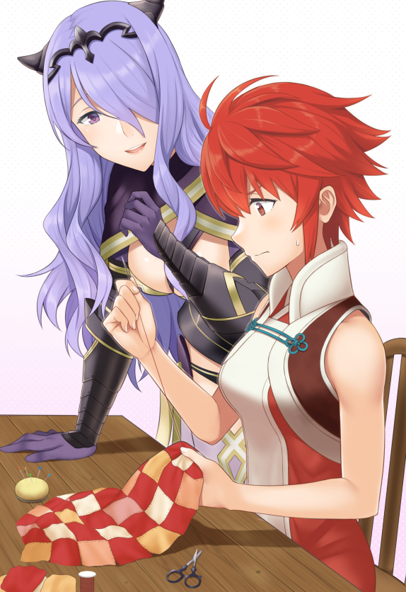 camilla and hinoka (fire emblem and 1 more) drawn by tsuchifumazu