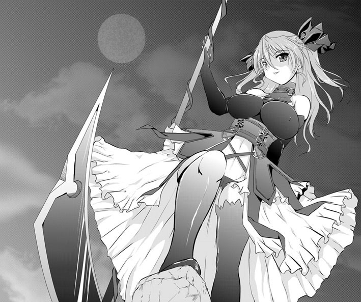 dainsleif (original and 1 more) drawn by kagura_tsukune