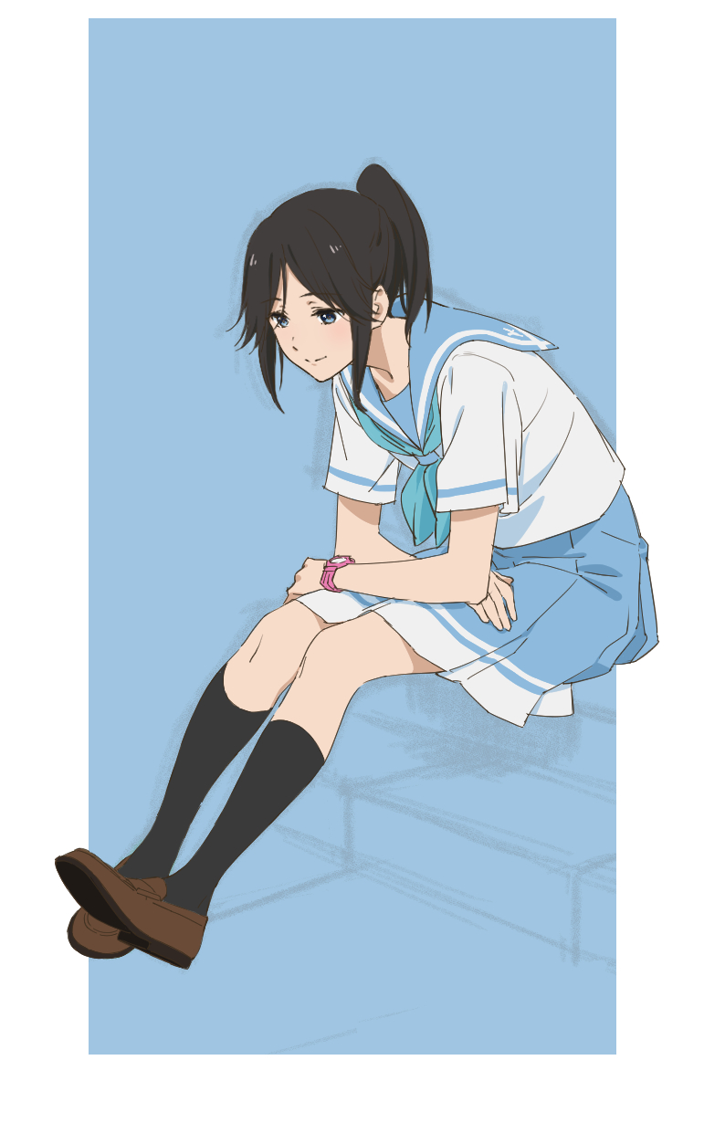 kasaki nozomi (hibike! euphonium and 1 more) drawn by shitaya_tomoyuki