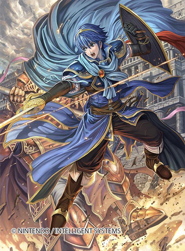 marth (fire emblem and 2 more) drawn by izuka_daisuke