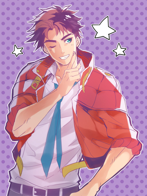 joseph joestar (jojo no kimyou na bouken and 1 more) drawn by danemaru