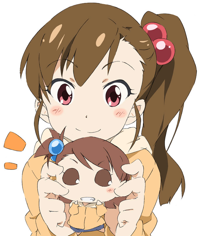 futami mami and koami (idolmaster and 2 more) drawn by umanosuke
