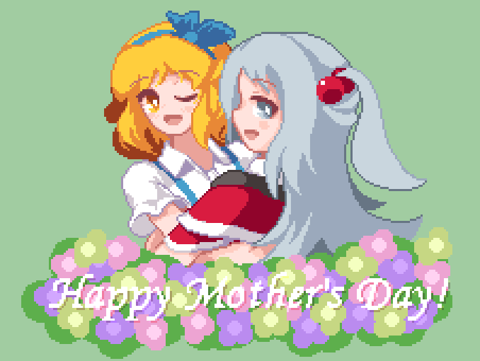 alice margatroid and shinki (touhou) drawn by nukekip