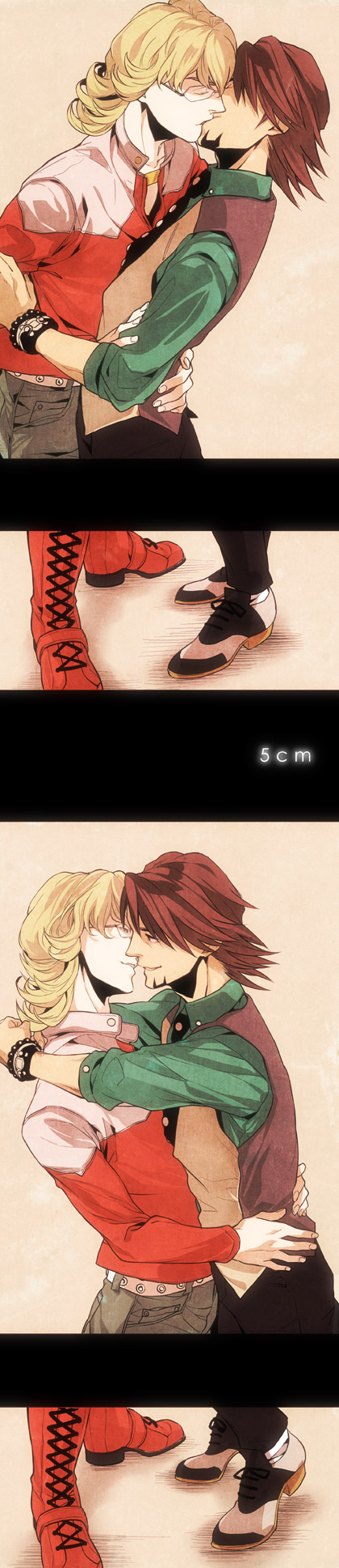barnaby brooks jr. and kaburagi t. kotetsu (tiger & bunny) drawn by nawomi