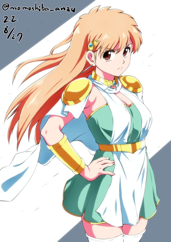 princess leona (dragon quest and 1 more) drawn by nafta