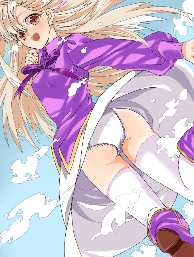 illyasviel von einzbern (fate and 1 more) drawn by zhumuli