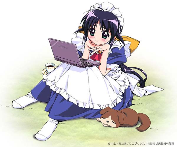 andou mahoro and guri (mahoromatic) drawn by takamura_kazuhiro