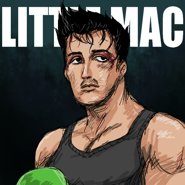 little mac, sylvester stallone, and rocky balboa (super smash bros. and 2 more) drawn by oro_(zetsubou_girl)