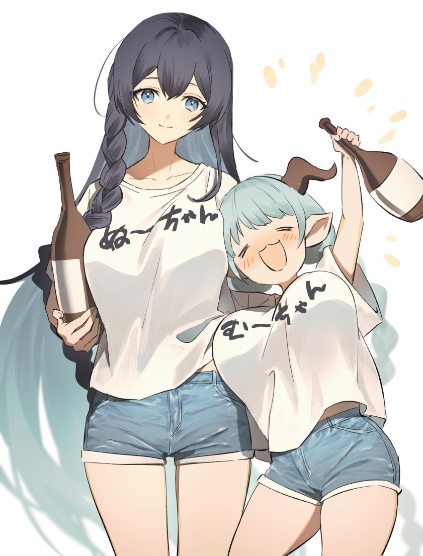 lamretta and tefnut (granblue fantasy) drawn by umeda_shiso