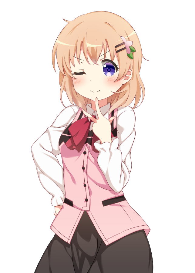 hoto cocoa (gochuumon wa usagi desu ka?) drawn by enpu_(ufo)