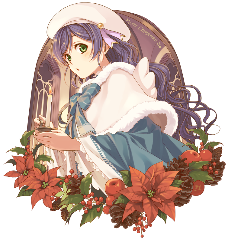 tojo nozomi (love live! and 2 more) drawn by kannuki_hisui