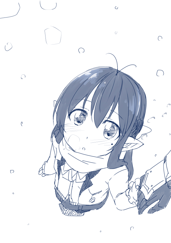 katori (phantasy star and 1 more) drawn by shimotsuki_iko