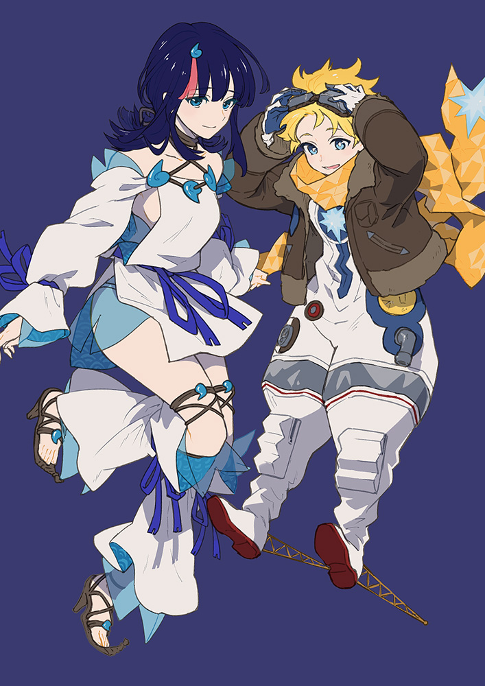 utsumi erice and voyager (fate and 2 more) drawn by isshoku_(shiki)
