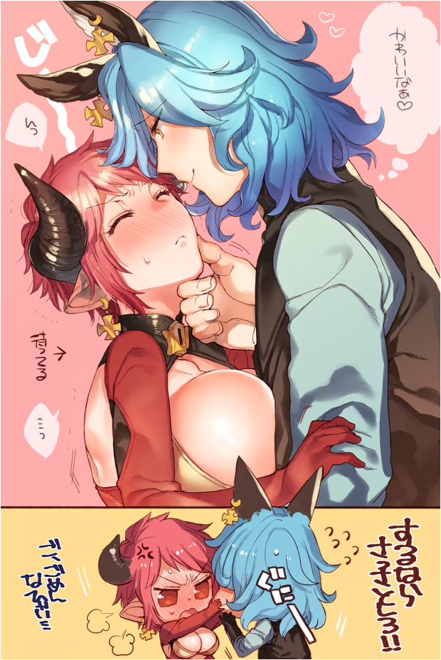 sturm and drang (granblue fantasy) drawn by eno_yukimi