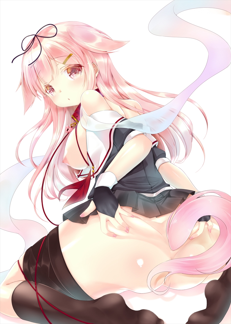 yuudachi and yuudachi kai ni (kantai collection) drawn by yuncha