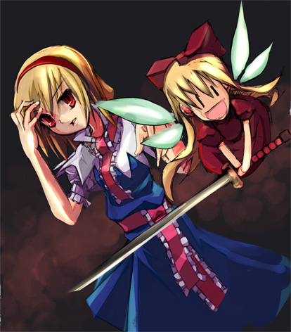 alice margatroid and shanghai doll (touhou) drawn by shimadoriru