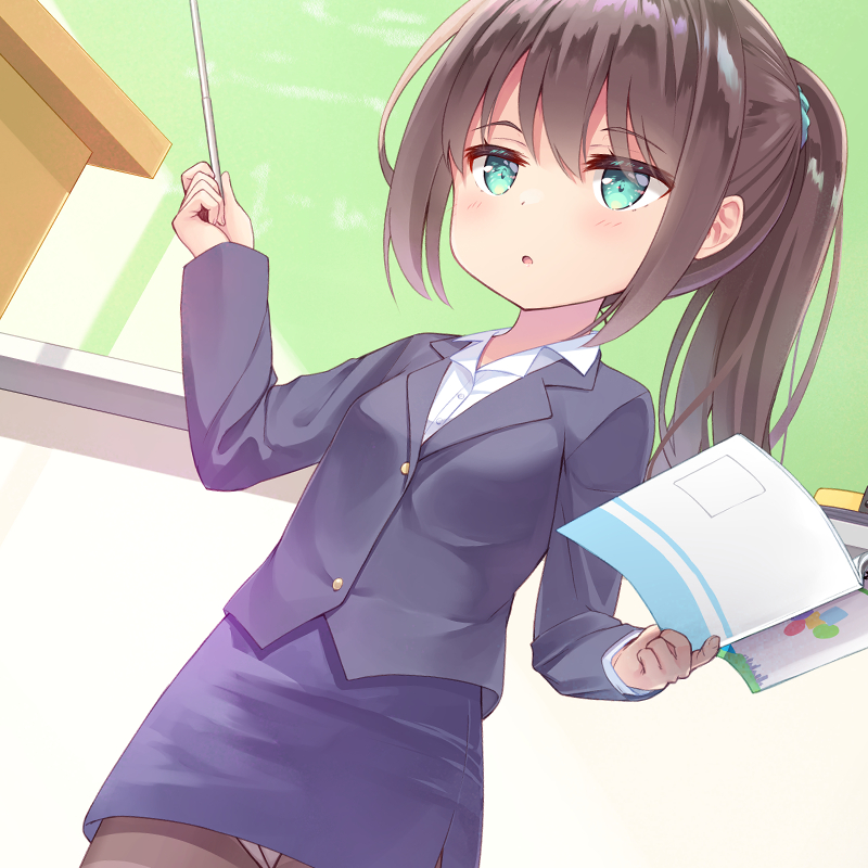 nagamori chiyoko (chicchai sensei ni koi shiteru) drawn by tenjou_ryuka