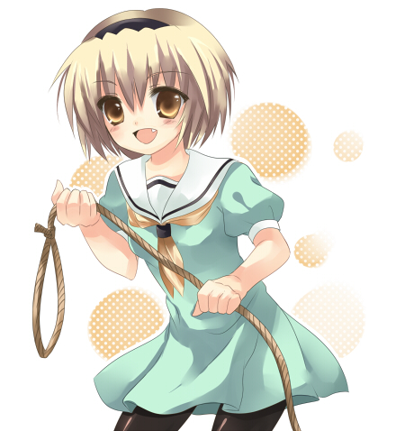 houjou satoko (higurashi no naku koro ni) drawn by takase_kanan