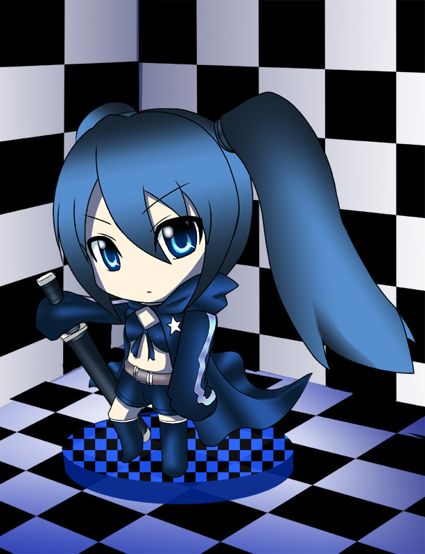 black rock shooter (black rock shooter) drawn by dogman