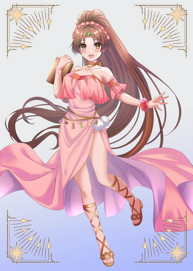 linde (fire emblem and 2 more) drawn by kakiko210
