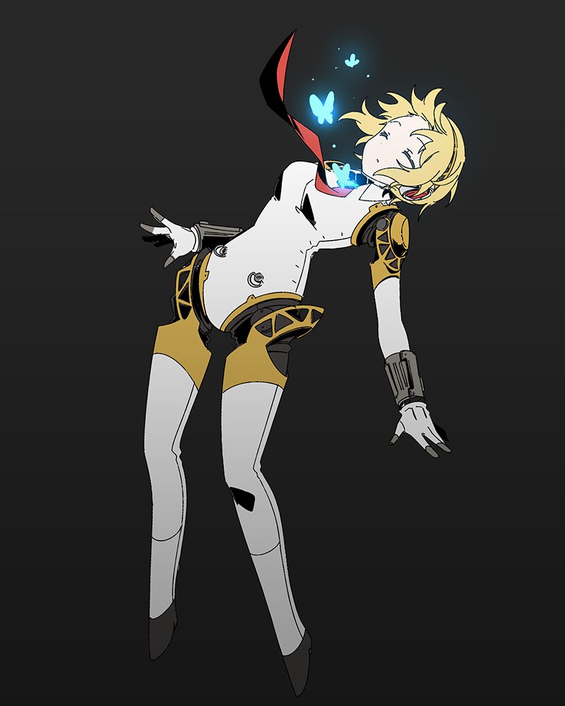 aigis (persona and 1 more) drawn by agata120