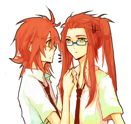 luke fon fabre and asch (tales of and 1 more) drawn by xd_(daisuke2008)