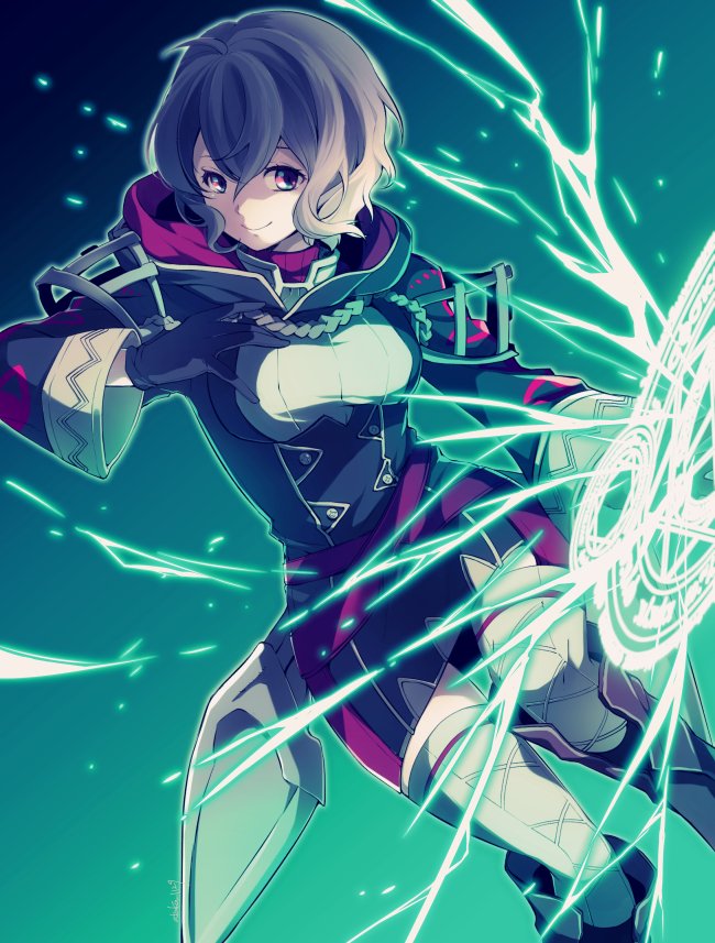 female morgan (fire emblem and 2 more) drawn by ataka_takeru