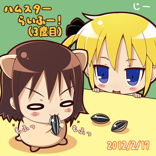 sonya and oribe yasuna (kill me baby) drawn by hoshikuzu_no_yoru