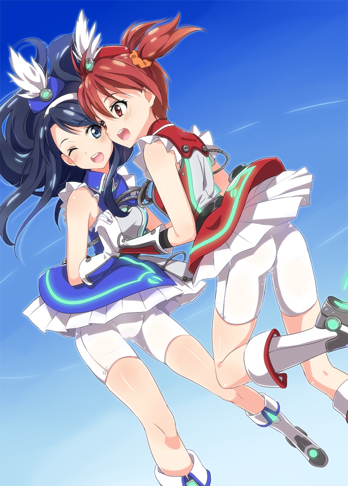 isshiki akane and futaba aoi (vividred operation) drawn by taromarun