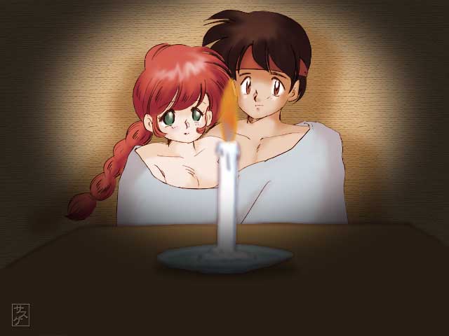 yokoshima tadao and hanato kobato (ghost sweeper mikami) drawn by sasuke_(sasuke_heya)