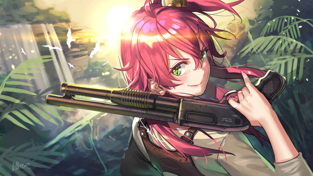 Sakura Miko And Nathan Drake Hololive And 1 More Drawn By Hikosan Danbooru