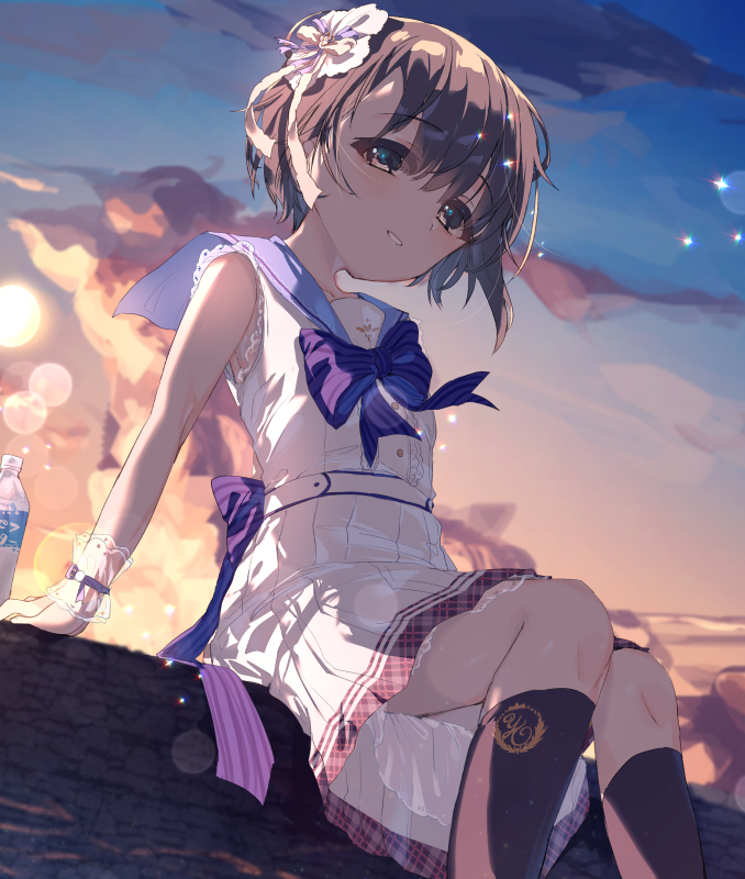 otokura yuuki (idolmaster and 1 more) drawn by social_kasu_(mob_oji_katu)