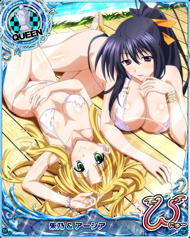 himejima akeno and asia argento (high school dxd and 1 more)